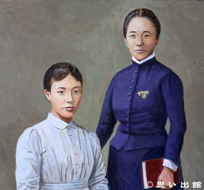 鈴木雅と大関和　カラー画像